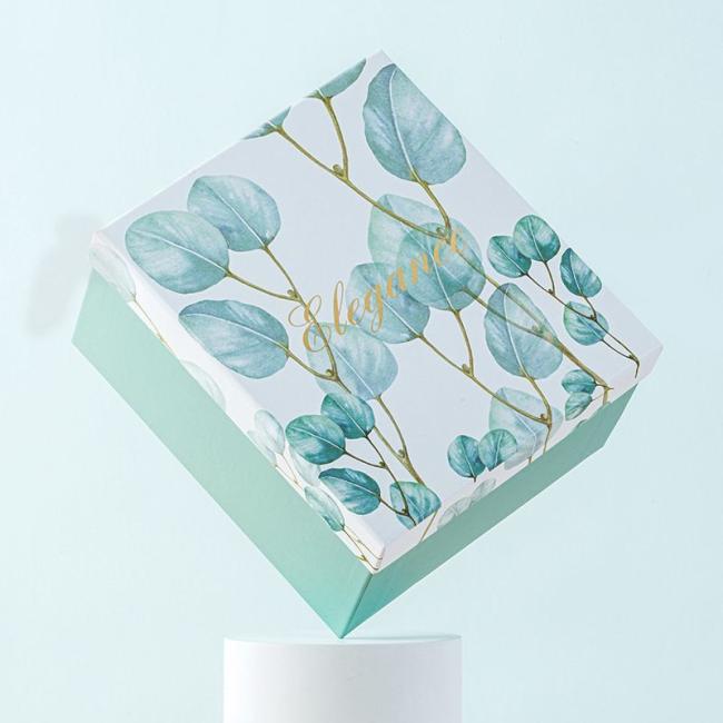 White Cardboard Paper Packaging Gift Box with Ribbon, Luxury Wedding Party Gift Carton Box