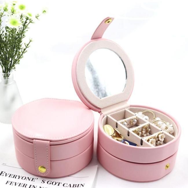 Luxury Jewelry Box 10.9*10.2*5.9cm with Custom Logo Printing, China Factory Wholesale Price High Quality Paper Packaging Box