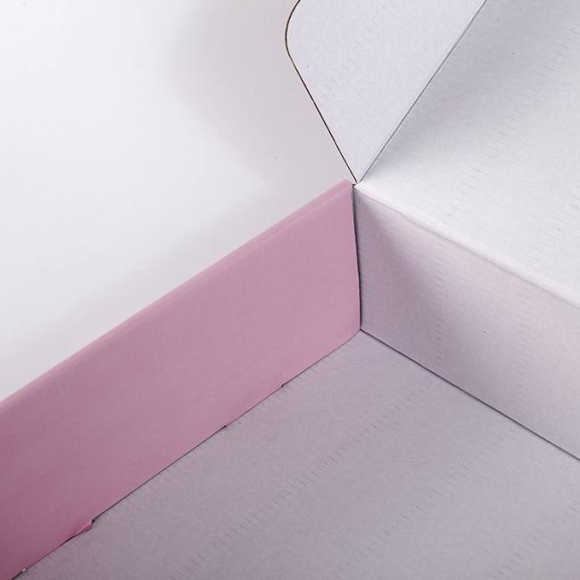 Custom Stock Premium Color Printing Folding Pink Paper Cardboard Corrugated Clothes/Dessert/Cosmetic/Food/Fruit Packaging Packing Carton Gift Shipping Box
