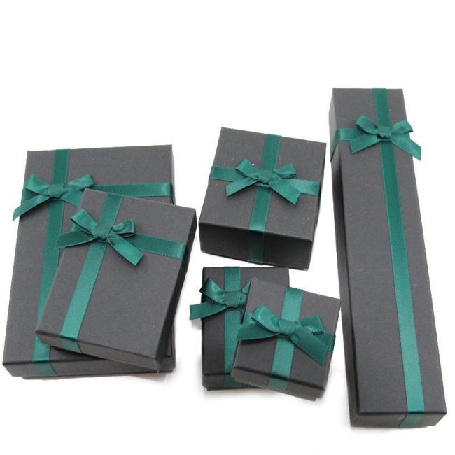 Custom Printing Cardboard Rigid Ring/Earring/Necklace Jewelry Watch Gift Box