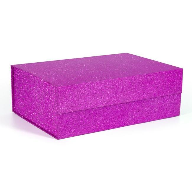 High-End Luxury Pink Custom Cardboard Paper Magnet Close Packaging Gift Folding Box for Clothes Shoes Bottle