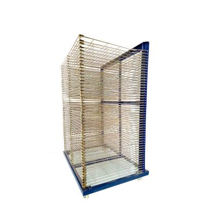 China Screen Printing Paper Drying Rack Support Semi-Automatic Type RP Screen Printing for sale