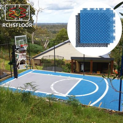 China 3x3 piso de voleibol pátio traseiro azulejos resistentes a intempéries à venda