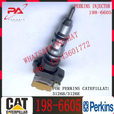 Cina 178-6432 iniettore comune dell'escavatore 3126/2126B/3126E del combustibile della ferrovia 188-1320 198-6605 in vendita