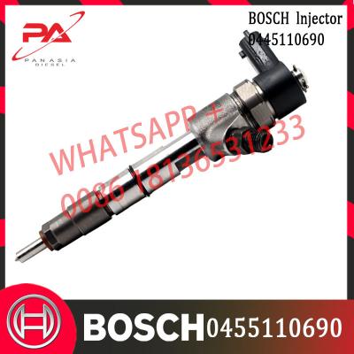 China Common Engine Spare Parts Auto Common Rail Diesel Fuel Injectors Nozzles 0445110691 0445110690 For Isuzu 4JB1 Engine for sale