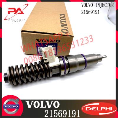 China 21569191  VO-LVO Diesel Fuel Injector 21569191BEBE4N01001 for VO-LVO Del-phi 20972225 BEBE4D16001  for D11C 21506699 for sale