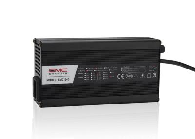 China EMC-240 12V10A Aluminum lead acid/ lifepo4/lithium battery charger for golf cart, e-scooter for sale
