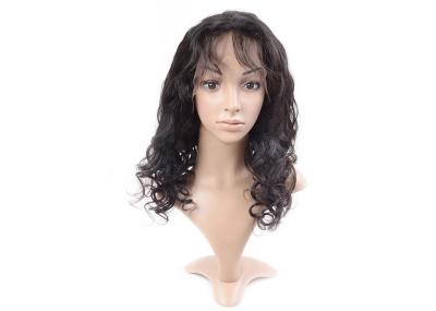 China Long Real Full Lace Human Hair Wigs Durable Minimum Shedding And No Tangling for sale