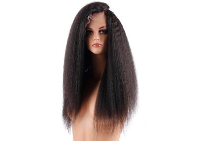 China Resilient Thick Virgin Remy Human Lace Front Wigs 18