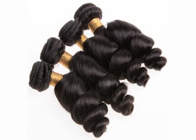 China Extensiones completas del cabello humano de Remy de la cutícula, extensiones del pelo de Remy del brasileño 8A en venta