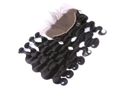 China Body Wave 13x6 Full Lace Frontal Closure Good Feeling Resilient With 4 Bundles for sale
