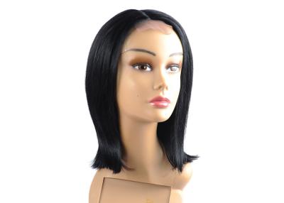 China Monofilament Human Lace Front Wigs 100% Virgin High Density Natural Luster for sale