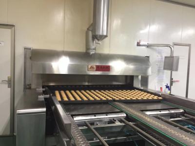 中国 独立した温度調整380Vの卵黄のケーキのパン屋の機械設備 販売のため