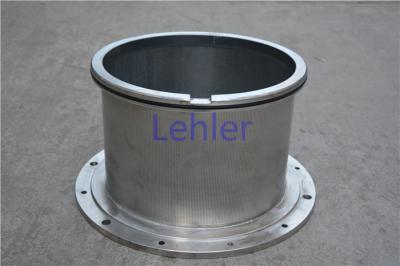 China 0.03mm Hole Size Pressure Screen Basket Flow Outside To Inside Type Long Lifespan for sale