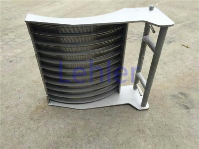 China Curved Double Sieve Bend Screen High - Precision Slot Opening ISO Certification for sale