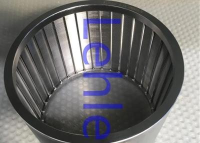 China Stainless Steel 316L Vee Wire Screen , Wedge Wire Filter For Horizontal Sand Mill for sale