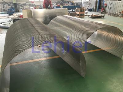 China Pantalla ranurada alambre del tambor rotatorio dentro al tipo exterior abrasión de WWS-210 resistente en venta