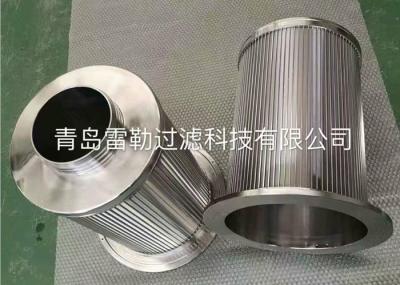China Ranura de los cilindros de la pantalla de alambre de la cuña DPT-290 que abre 100 micrones con la superficie lisa en venta
