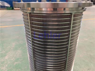 China Fine Chemical Filtration Wedge Wire Filter Elements Automatic Self Cleaning for sale