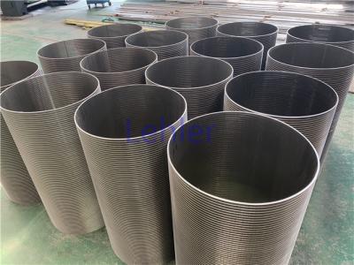 China Non - Clogging Construction Slotted Screen Ti Material From Inside To Outside for sale