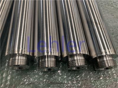 China Pantalla ranurada del acero inoxidable para la longitud 200m m del diámetro 60m m de la recuperación de la fibra en venta