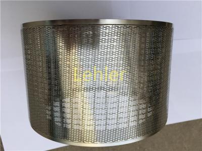 China Horizontal Basket Mill / Bead Mill Screen Laser Cutting Stainless Steel Material for sale