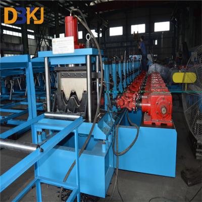 China Galvanized Steel Highway Guardrail Roll Forming Machine 5T Hydraulic Uncoiler for sale
