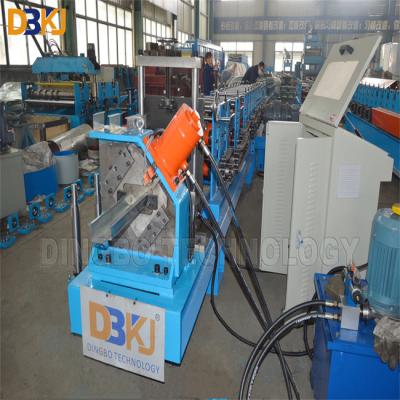 China GI Material Door Frame Making Machine 68mm Shaft Dia Chain Transmission for sale
