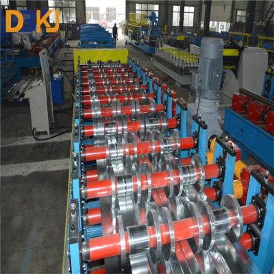 China 8-10T Deck Floor Roll Forming Machine 4KW 85mm Shaft Diameter for sale