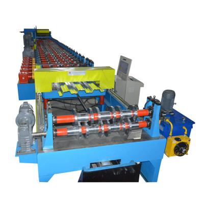 China Hydraulic Floor Deck Forming Machine 22KW Main Motor Power for sale