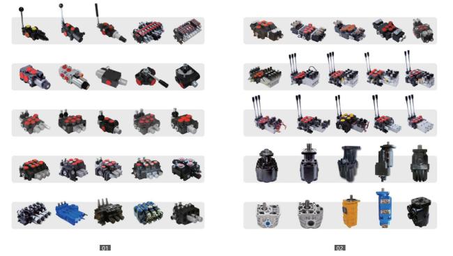 OEM Hydraulic Dcv 140 Directional Control Valve for Drilling machine, 6 bank 5