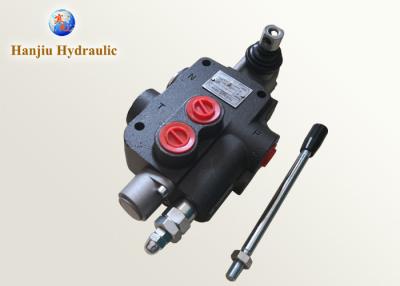 China P40L/MIN 1 hilo estándar de las válvulas Monoblock carrete palanca G1/2 manual hidráulico” en venta