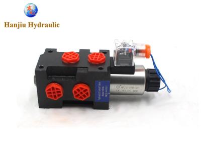 China Dvs6 6/2 Solenoid Operated Hydraulic Directional Valve Hydraulic Diverter / Selector Valve for sale