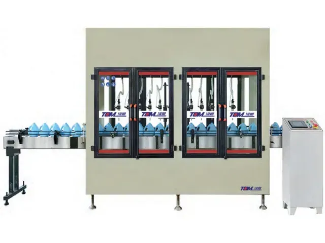 500ml-3000ml Anti-Corrosion Non-Metal Bleach Filling and Capping Machine