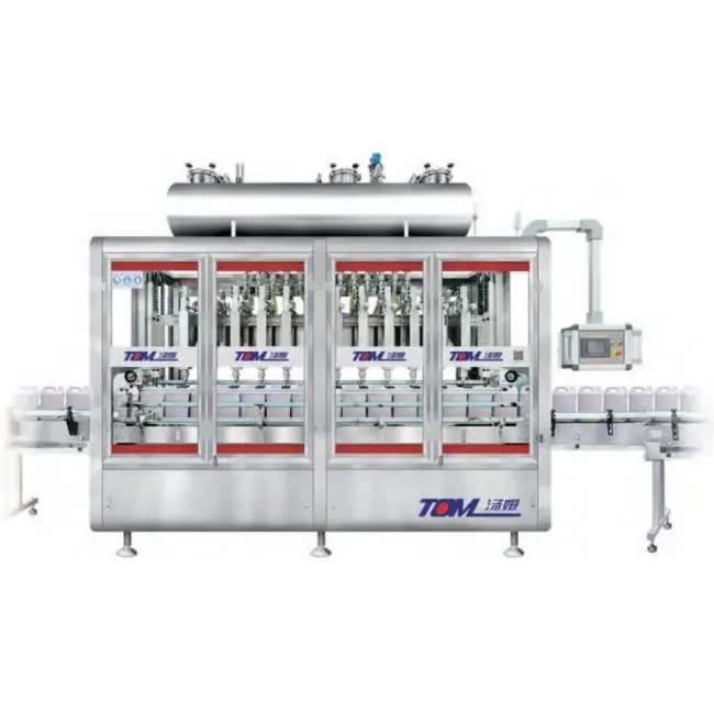 High-Efficiency Semi-Automatic Filling Line for 1 L-5 L Oil Buckets