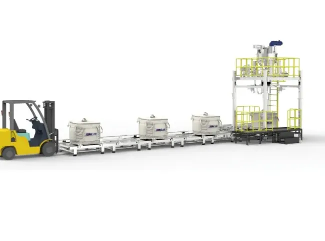 Automatic Ton Bag Filler & Dumpy Bag Packing Machine Complete Big Bag Packaging Machine Bulk Filling System Various Sacks