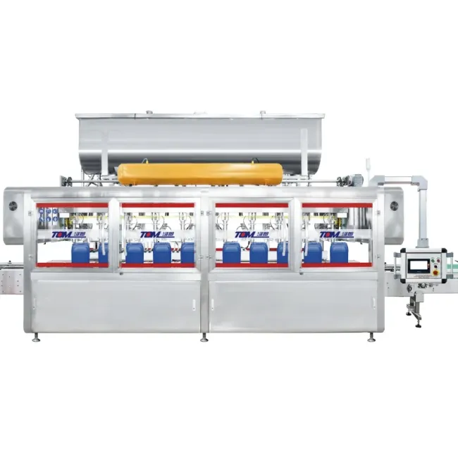 Intelligent Square Pail Filler and Sealer Machine for 5-30 Liters
