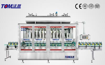 China 1L-4L Lubricant Filling Machine 8 Nozzles Weight Style Fully Automatic For Container for sale