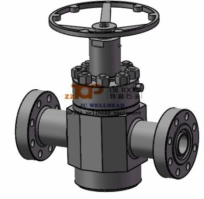 China 5000psi Forging API 6A Wellhead Valves Well Flow Control for sale