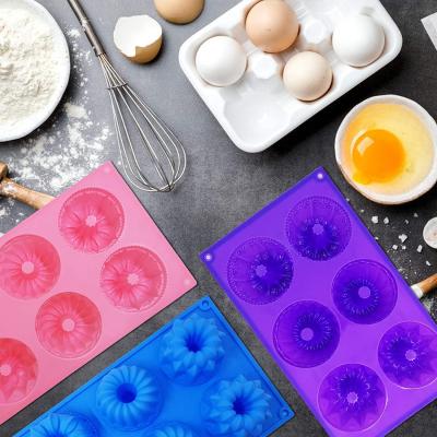 China Waterproof Silicone Doughnut Mould Lightweight Portable Washable for sale