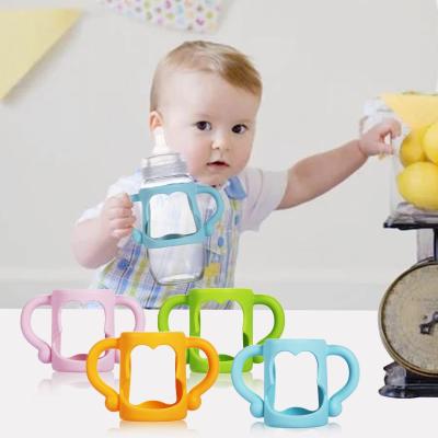 China Multiscene Newborn Silicone Food Teether Pacifier Portable With Pouches for sale