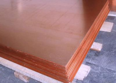China 2440mm Width Hot Rolled ASTM B152 Copper Sheet Plate for sale