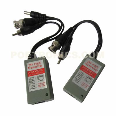 China PVB-VPA16 CCTV Passive Twisted-Pair Video Transceiver (Video+Audio+Power) for sale