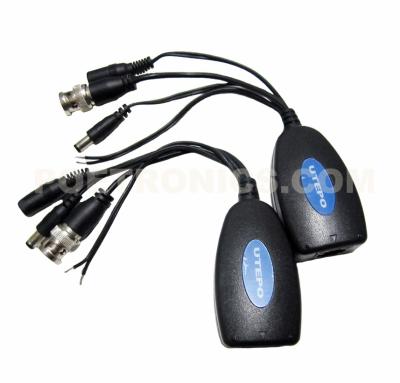 China PVB-VPA20 CCTV Passive Twisted-Pair Video Transceiver (Video+Audio+Power) for sale