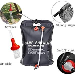 outdoor shower bag