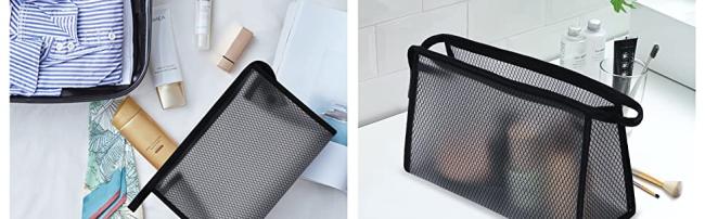 Portable Travel Toiletry Cosmetic Bag waterproof small size large travel accessories