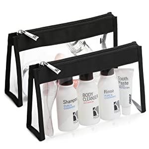 clear cosmetic bag