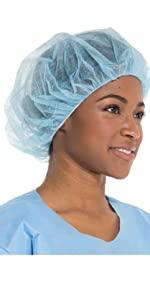 Bouffant Cap Blue 24"