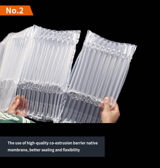 Inflatable air bag laptop pack
