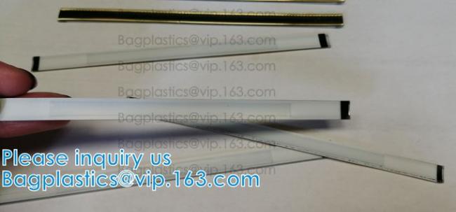 Aluminium Foil Tin Tie Twist Tie Peel And Stick Bag Sealing Coffee Tin Tie Plastic Tin Ties With Adhesive 0